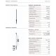 Tarusi - Mini Stalp LED cu tarus, iluminat exterior modern IP65 FADE 2700K 24V