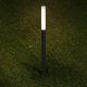 Tarusi - Mini Stalp LED cu tarus, iluminat exterior IP65 SLICK negru