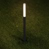 Mini Stalp LED cu tarus, iluminat exterior IP65 SLICK negru