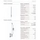 Tarusi - Stalp LED cu tarus, iluminat exterior modern IP65 FADE H-50cm 2700K 24V