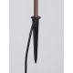 Tarusi - Stalp LED cu tarus, iluminat exterior modern IP65 FADE H-80cm 3000K 24V
