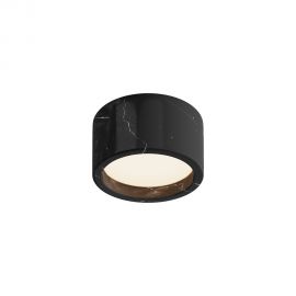 Plafoniere cu spoturi, Spoturi aplicate - Spot aplicat din marmura neagra Texture 1xGX53