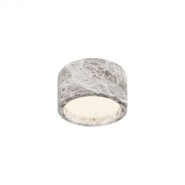 Plafoniere cu spoturi, Spoturi aplicate - Spot aplicat din marmura gri Texture 1xGX53