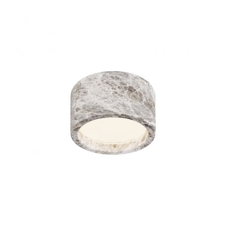 Plafoniere cu spoturi, Spoturi aplicate - Spot aplicat din marmura gri Texture 1xGX53