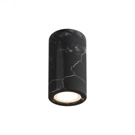 Spot aplicat din marmura neagra Texture 1xGU10