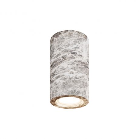 Plafoniere cu spoturi, Spoturi aplicate - Spot aplicat din marmura neagra Texture 1xGU10