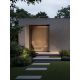Tarusi - Stalp LED cu tarus, iluminat exterior modern IP65 FLIP negru