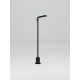 Tarusi - Stalp LED cu tarus, iluminat exterior modern IP65 FLIP negru