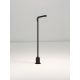 Tarusi - Stalp LED cu tarus, iluminat exterior modern IP65 FLIP negru