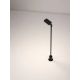 Tarusi - Stalp LED cu tarus, iluminat exterior modern IP65 FLIP negru