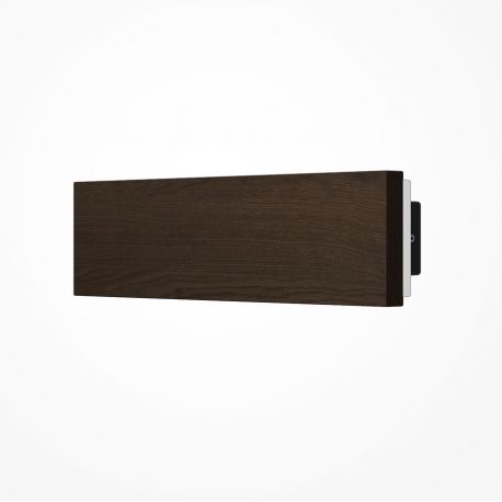 Aplice, corpuri de iluminat pentru pereti - Aplica de perete minimalista lemn maro Texture LED CCT