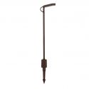 Stalp LED cu tarus, iluminat exterior modern IP65 FLIP corten