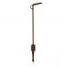 Stalp LED cu tarus, iluminat exterior modern IP65 FLIP corten