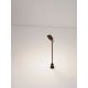 Tarusi - Stalp LED cu tarus, iluminat exterior modern IP65 FLIP corten