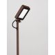 Tarusi - Stalp LED cu tarus, iluminat exterior modern IP65 FLIP corten