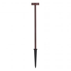 Tarusi - Mini Stalp LED cu tarus, iluminat exterior modern IP65 KIKO corten 24V