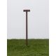 Tarusi - Mini Stalp LED cu tarus, iluminat exterior modern IP65 KIKO corten 24V
