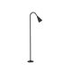 Tarusi - Stalp LED cu tarus, iluminat exterior modern IP65 WAKE negru 60cm 24V