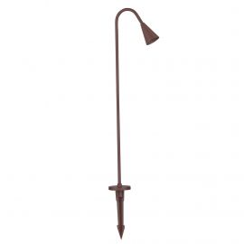 Tarusi - Stalp LED cu tarus, iluminat exterior modern IP65 WAKE corten 60cm 24V