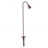 Stalp LED cu tarus, iluminat exterior modern IP65 WAKE corten 60cm 24V