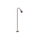 Tarusi - Stalp LED cu tarus, iluminat exterior modern IP65 WAKE corten 60cm 24V
