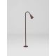 Tarusi - Stalp LED cu tarus, iluminat exterior modern IP65 WAKE corten 60cm 24V