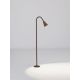 Tarusi - Stalp LED cu tarus, iluminat exterior modern IP65 WAKE corten 60cm 24V
