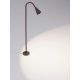 Tarusi - Stalp LED cu tarus, iluminat exterior modern IP65 WAKE corten 60cm 24V