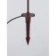 Tarusi - Stalp LED cu tarus, iluminat exterior modern IP65 WAKE corten 60cm 24V