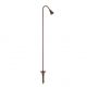 Tarusi - Stalp LED cu tarus, iluminat exterior modern IP65 WAKE corten 90cm 24V