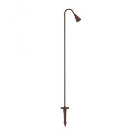Tarusi - Stalp LED cu tarus, iluminat exterior modern IP65 WAKE corten 90cm 24V