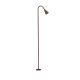 Tarusi - Stalp LED cu tarus, iluminat exterior modern IP65 WAKE corten 90cm 24V