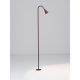 Tarusi - Stalp LED cu tarus, iluminat exterior modern IP65 WAKE corten 90cm 24V