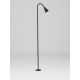 Tarusi - Stalp LED cu tarus, iluminat exterior modern IP65 WAKE negru 90cm 24V