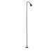 Tarusi - Stalp LED cu tarus, iluminat exterior modern IP65 WAKE negru 120cm 24V