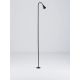Tarusi - Stalp LED cu tarus, iluminat exterior modern IP65 WAKE negru 120cm 24V