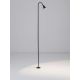 Tarusi - Stalp LED cu tarus, iluminat exterior modern IP65 WAKE negru 120cm 24V