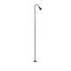 Tarusi - Stalp LED cu tarus, iluminat exterior modern IP65 WAKE corten 120cm 24V