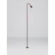 Tarusi - Stalp LED cu tarus, iluminat exterior modern IP65 WAKE corten 120cm 24V