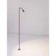 Tarusi - Stalp LED cu tarus, iluminat exterior modern IP65 WAKE corten 120cm 24V