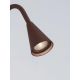 Tarusi - Stalp LED cu tarus, iluminat exterior modern IP65 WAKE corten 120cm 24V