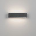 Aplica perete exterior din ciment negru IP65 QUARRO LED