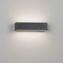 Aplice - Aplica perete exterior din ciment negru IP65 QUARRO LED