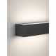 Aplice - Aplica perete exterior din ciment negru IP65 QUARRO LED