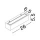 Aplice - Aplica perete exterior din ciment negru IP65 QUARRO LED