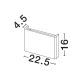 Aplice - Aplica perete exterior din ciment galben IP65 NOOK LED