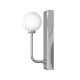 Aplice oglinda, tablou - Aplica de perete baie din metal cromat, IP44 Ero