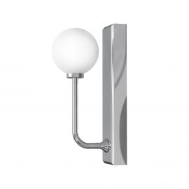 Aplice oglinda, tablou - Aplica de perete baie din metal cromat, IP44 Ero