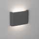 Aplice - Aplica perete exterior din ciment gri IP65 NOOK LED