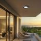 Plafoniere - Plafoniera exterior din ciment gri IP54 MOSS LED
